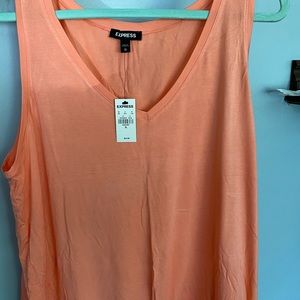 Express Peach Tank - XL NWT
